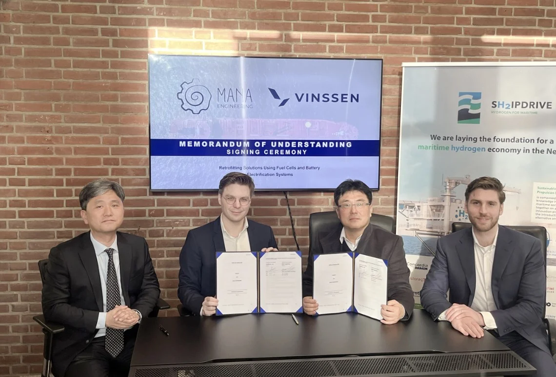 Hydrogen fuel cells retrofit planned for 800 TEU feeder vessel