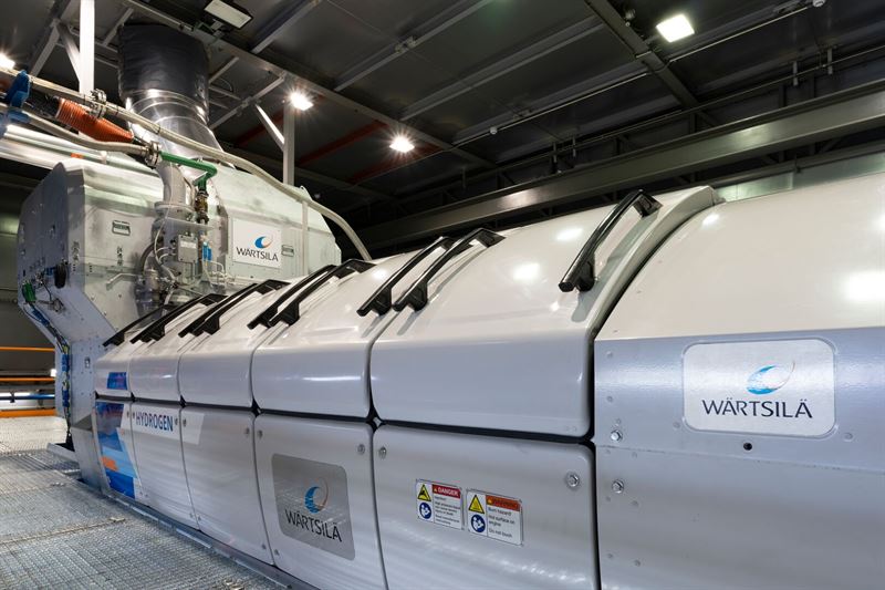 Hydrogen News: Wärtsilä's 100% Hydrogen Engine Powers Spain’s Power Grid