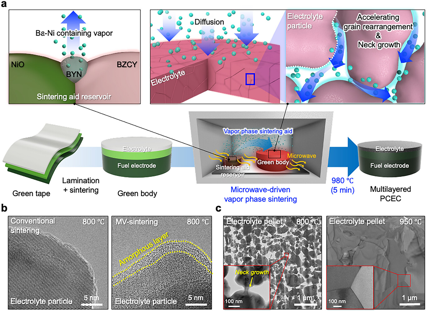 KAIST Crafts Rapid Microwave Sintering for Ceramic Electrochemical Cells