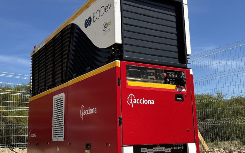 Hydrogen Fuel Cell Generator Pilot: ACCIONA Launches First 80kW System at El Teniente Mine, Chile