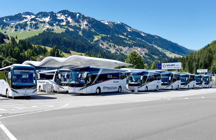 Hydrogen Fuel Cells Hit the Road: France Deploys First Hydrogen Coach Fleet