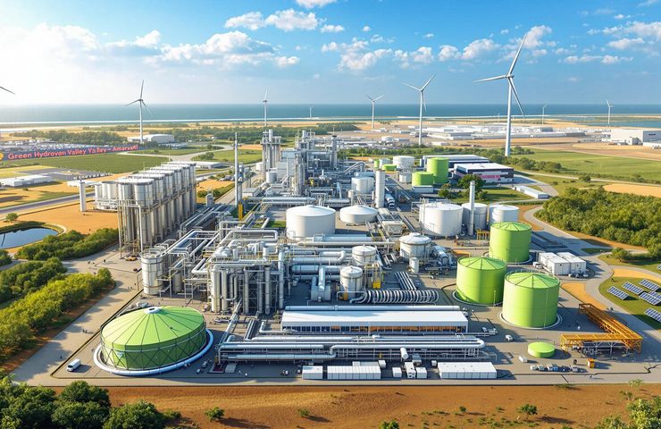Andhra Pradesh Launches India’s Largest Green Hydrogen Valley with $120 Billion Vision