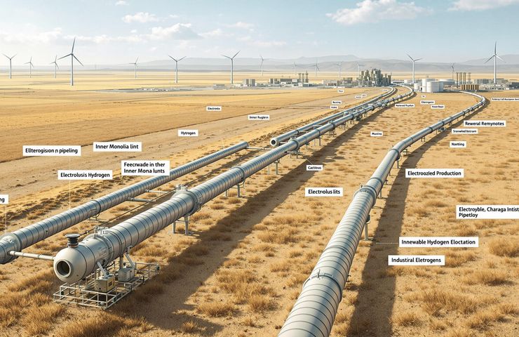 Sinopec Launches China’s First Interprovincial Green Hydrogen Pipeline from Inner Mongolia to Beijing