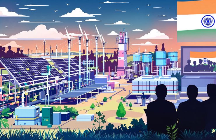 Green Hydrogen and Battery Storage Tax Cuts Propel India’s Clean Energy Push
