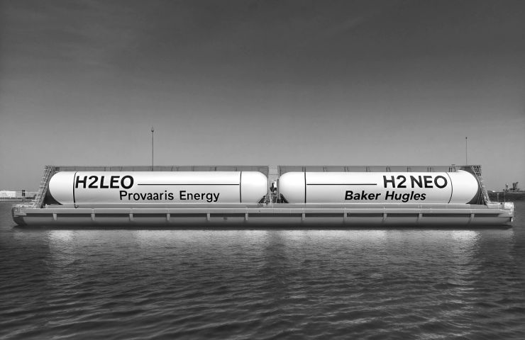 Hydrogen Storage: Provaris Energy and Baker Hughes Team Up for Marine Logistics