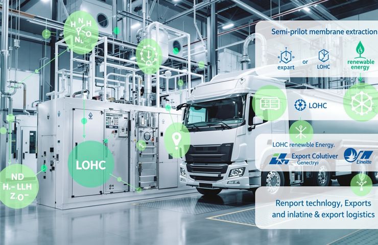 Revolutionising Hydrogen Storage: Membrane System Enables Green H2 Export via Standard Fuel Tankers