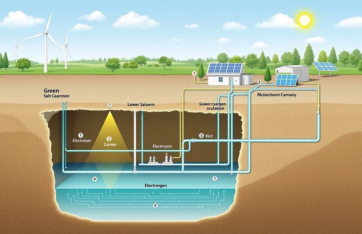 Green Hydrogen Storage Steps Up: Plug Power Delivers 44.5 Tons to Germany’s H2CAST Cavern