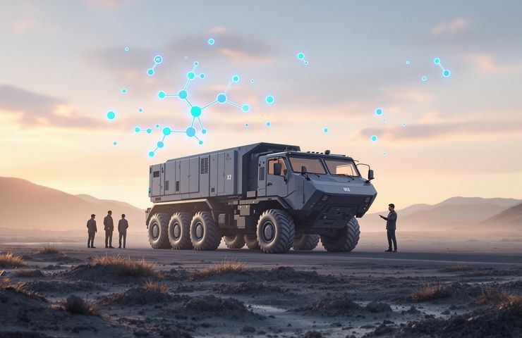 Hydrogen Fuel Cells Power Hyundai Rotem’s New 8x8 Hybrid Armored Vehicle Prototype