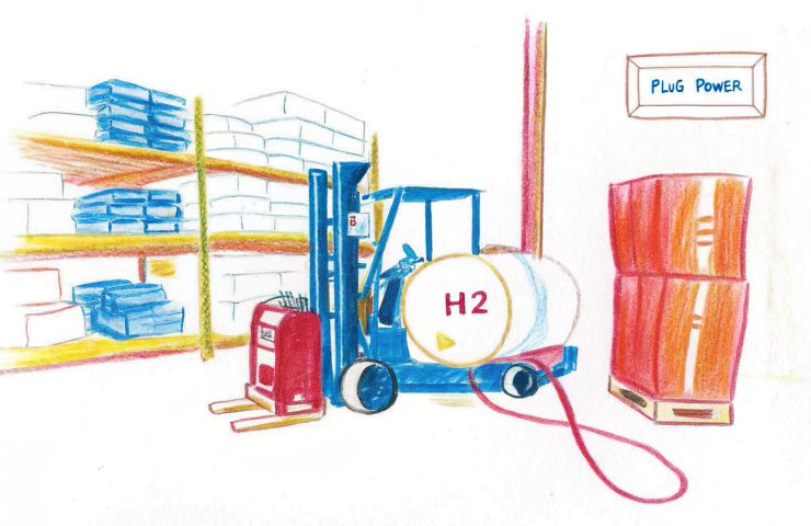 Hydrogen Fuel Cells Slash 400 Tons of CO₂ at Floor & Decor’s Washington Warehouse