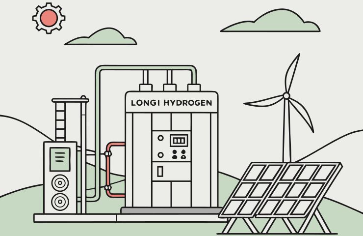 Green Hydrogen: LONGi Hydrogen Delivers 5 MW Electrolyser System to Europe