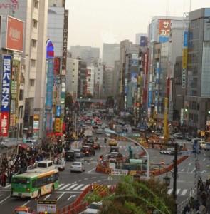 Fuel Cell Vehicles - City in Japan