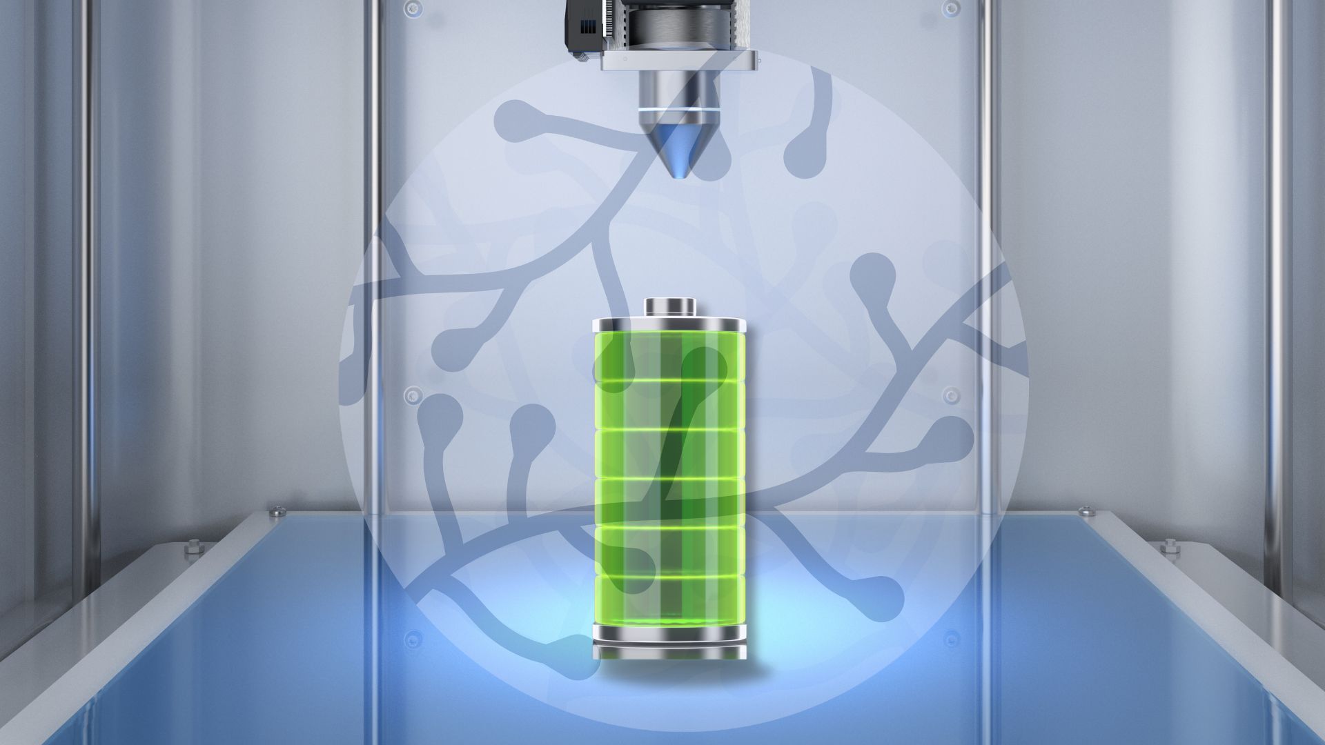 Green Technology - The Living Battery That Eats Itself After Use