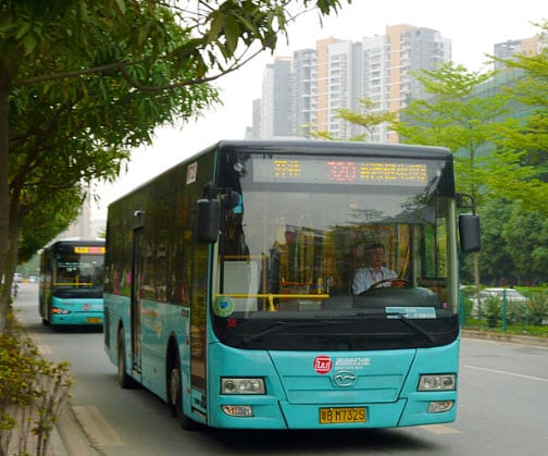 Solar-powered buses make their way to China