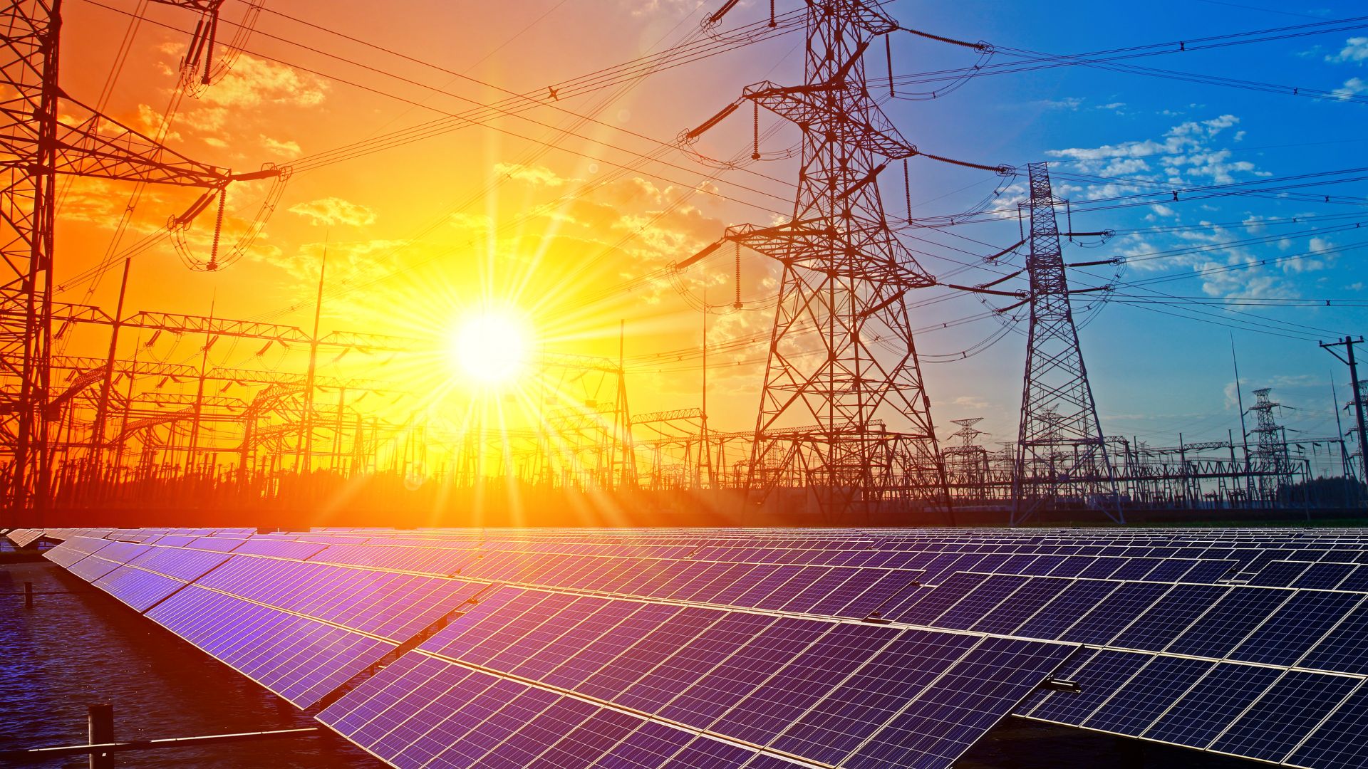 converting sunlight into electricity