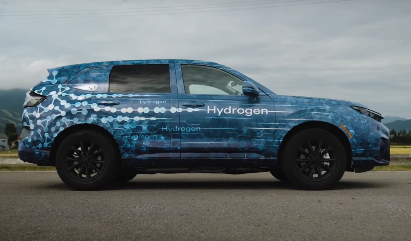 Honda shows off first glimpse of its CR-V hydrogen vehicle prototype - H2 News