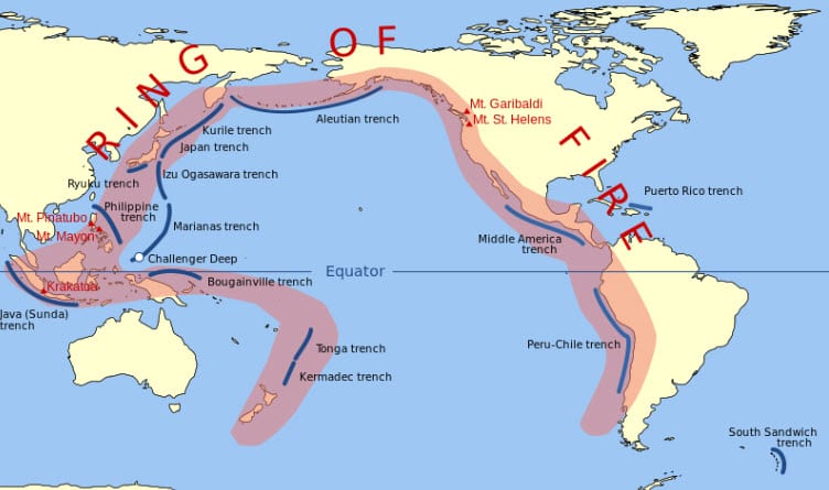 Geothermal Energy around the Ring of fire areas Geothermal Energy around the Ring of fire areas