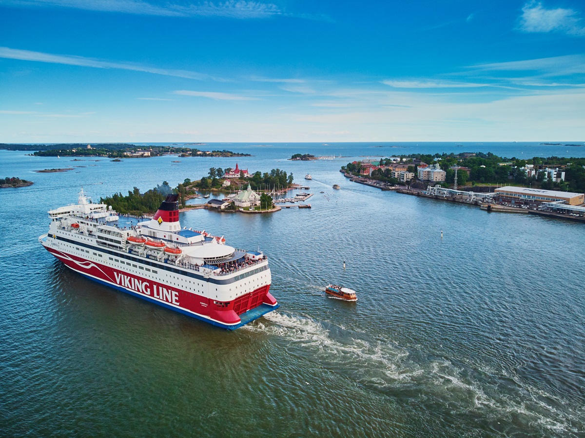 Hydrogen fuel cells - Viking Cruise Line - Cruise Ship at sea