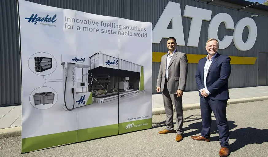 Haskel Hydrogen Systems and ATCO partner to boost hydrogen mobility