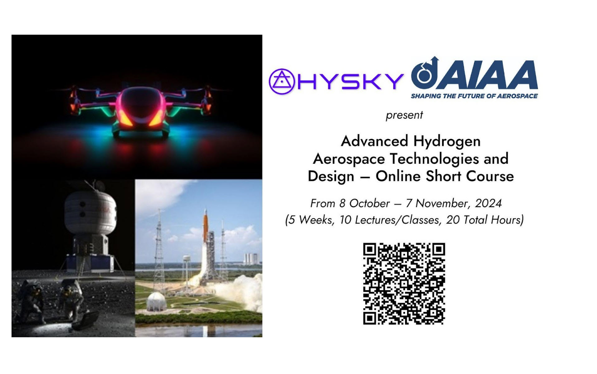 HYSKY Society Partners with AIAA to Launch Revolutionary Hydrogen Aviation Course