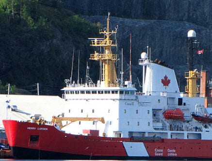 Canadian Coast Guard - This is not a hydrogen fuel cell ship Canadian Coast Guard - This is not a hydrogen fuel cell ship
