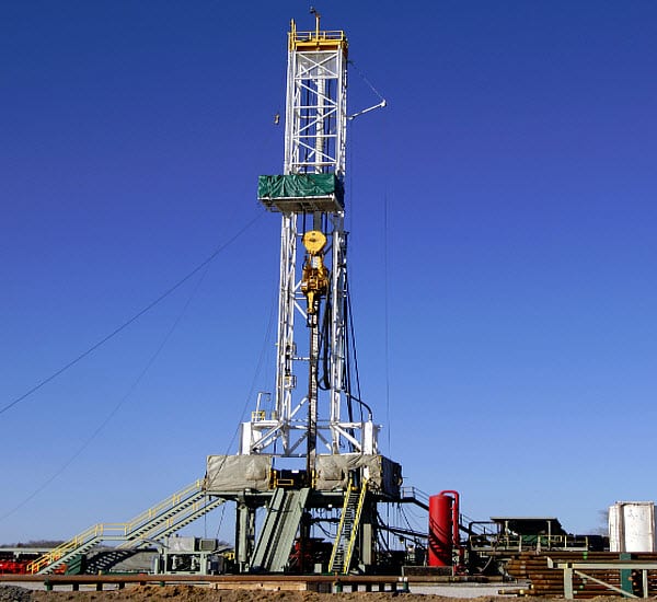 fracking site fracking site