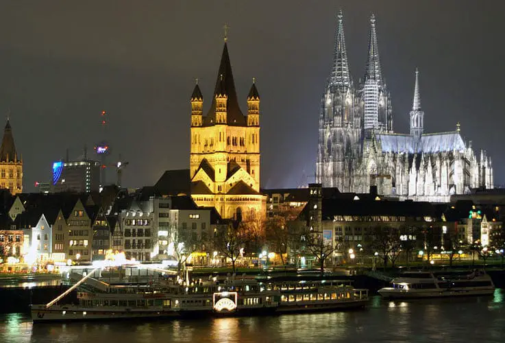 Cologne, the largest city of North-Rhine Westphalia Cologne, the largest city of North-Rhine Westphalia