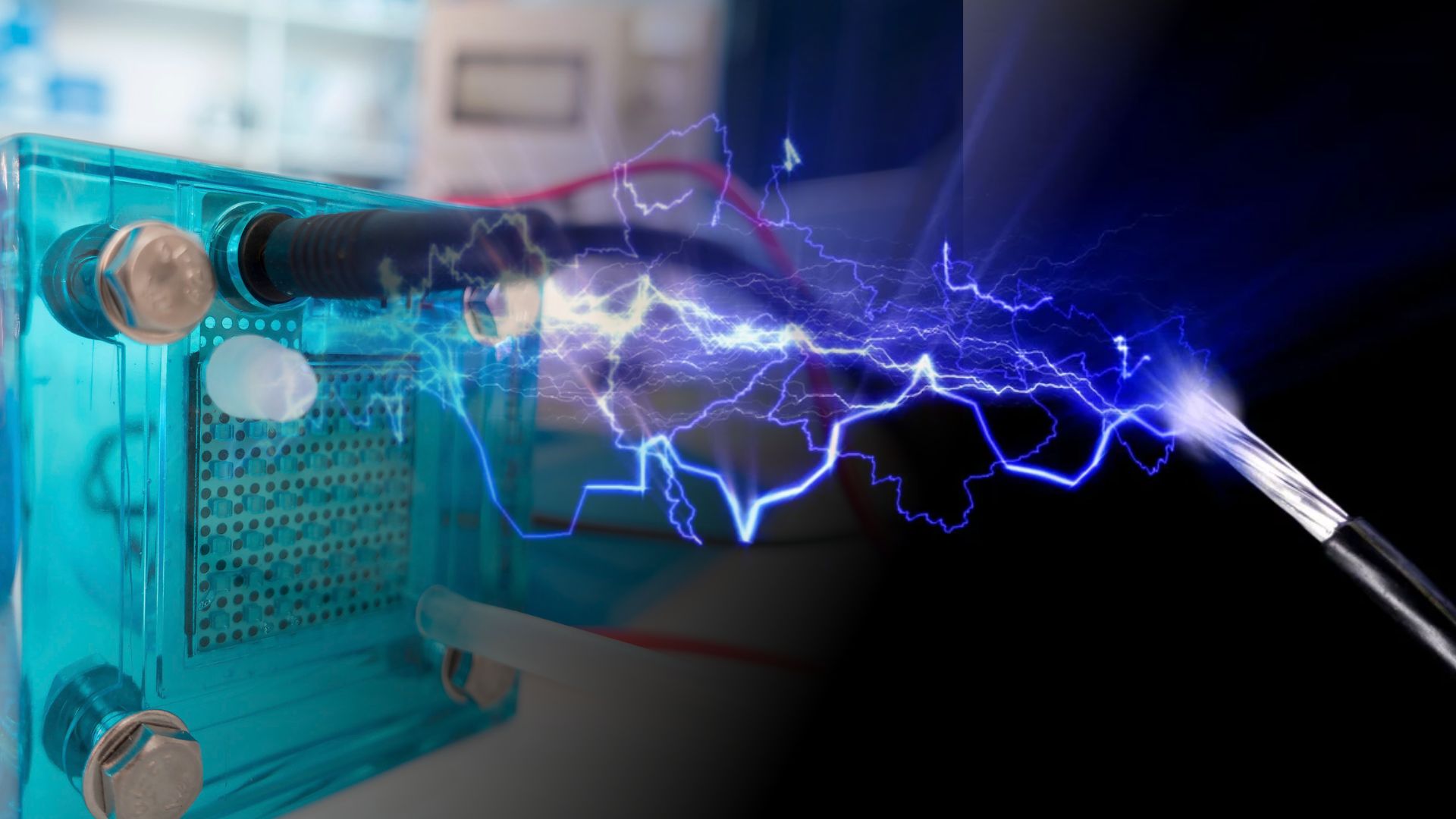 hydrogen fuel cells to generate electricity