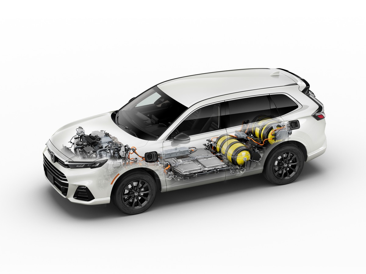CR-V Fuel Cell - 2025 Honda CR-V eFCEV - Image Source - Honda