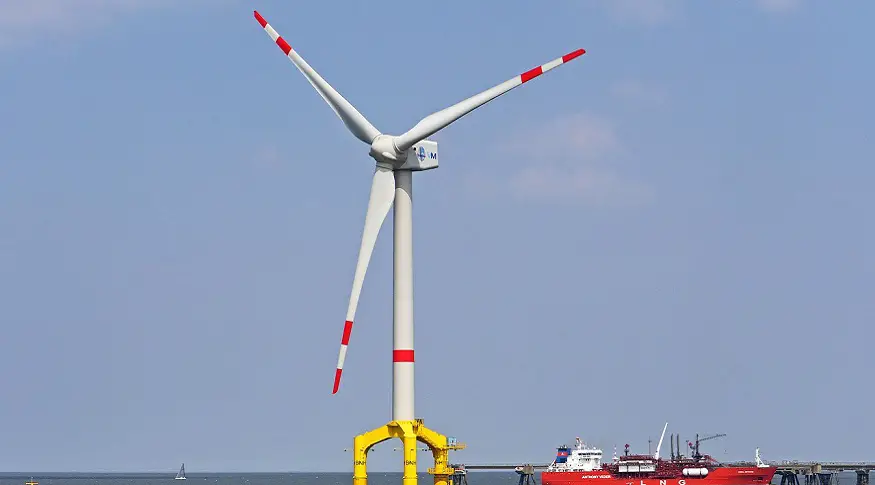 The massive WindFloat Atlantic floating wind turbine is already generating energy
