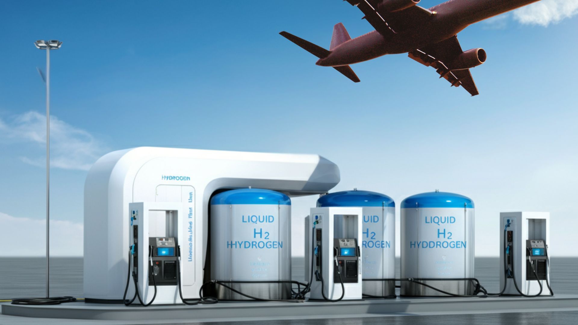 Liquid hydrogen used for the Climate Impulse project