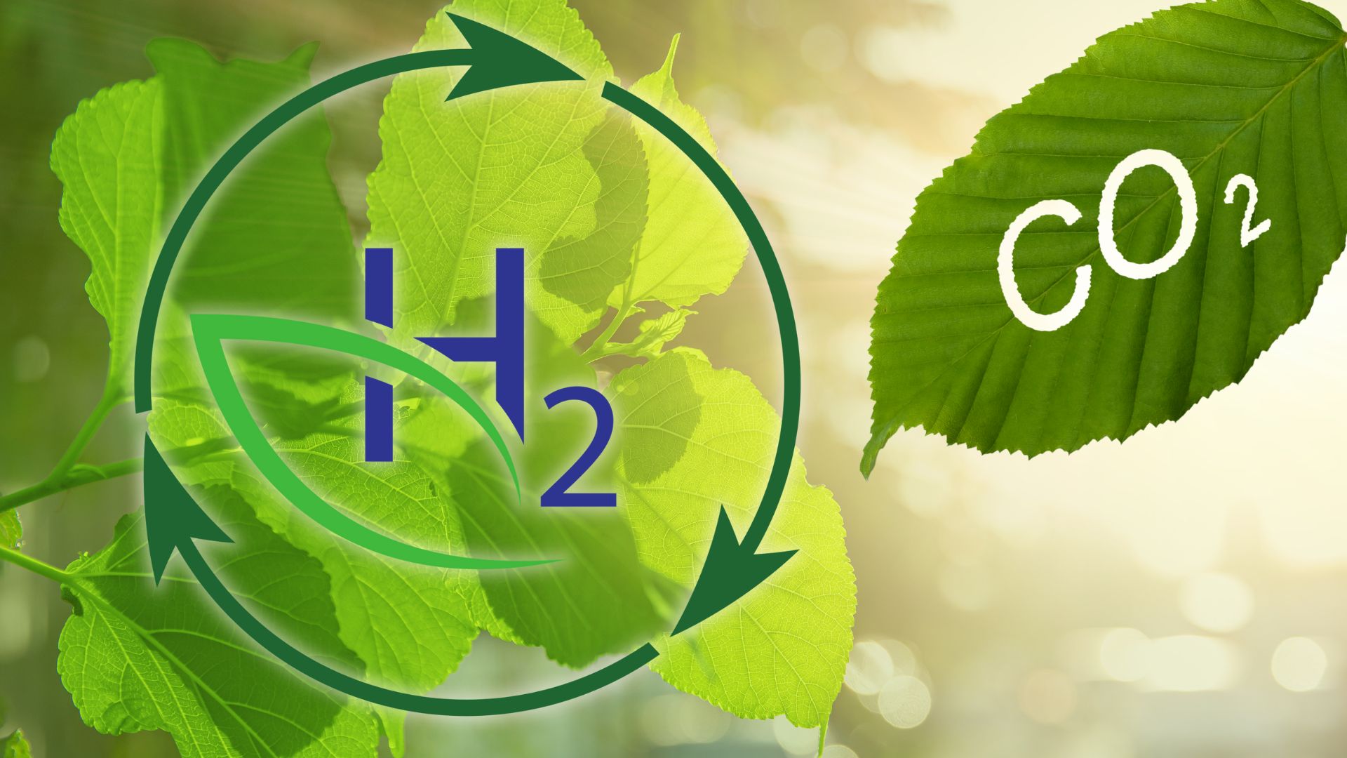 carbon dioxide and green hydrogen