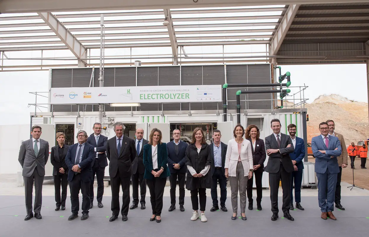 Spain gets its first industrial renewable hydrogen plant in Mallorca - H2 News