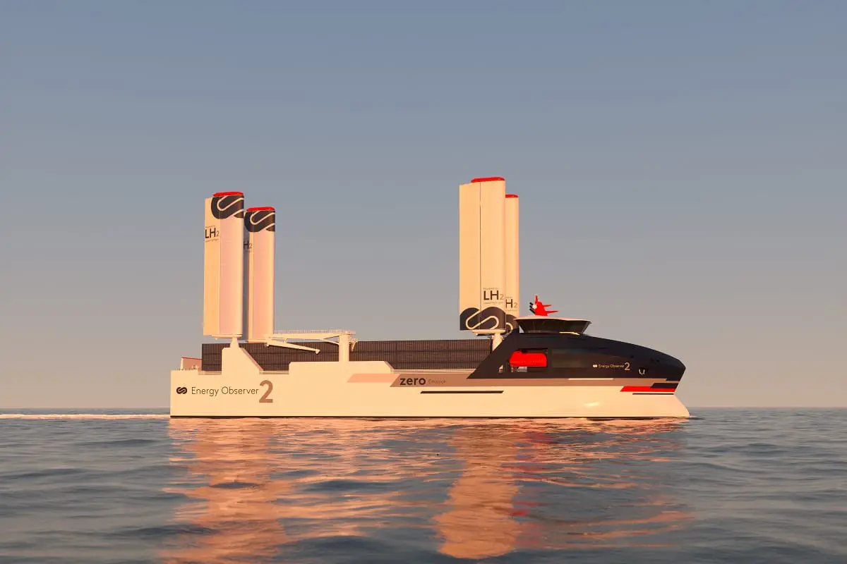 Energy Observer 2 zero emission ship unveiling at One Ocean Summit - H2 News