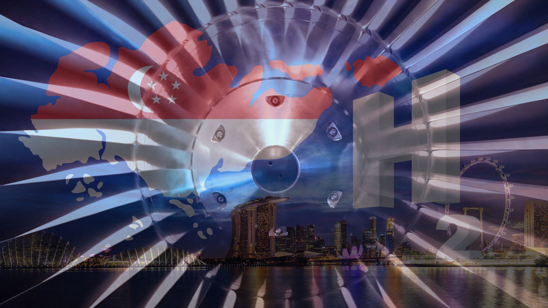 Singapore's Hydrogen Turbine Powers 860,000 Homes with Clean Energy