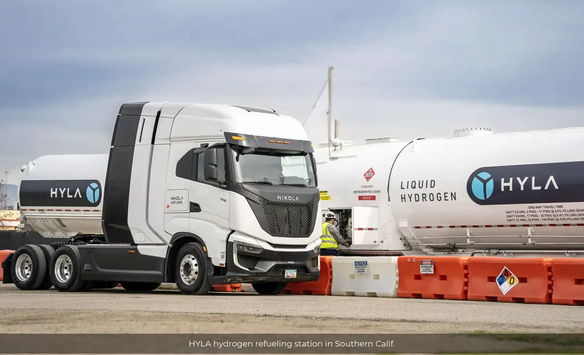 Nikola Powers Up 1st HYLA Hydrogen Refueling Station in So Cal - Hydrogen Fuel News