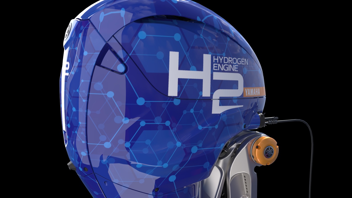First hydrogen outboard for recreational boat unveiled in Miami - H2 News