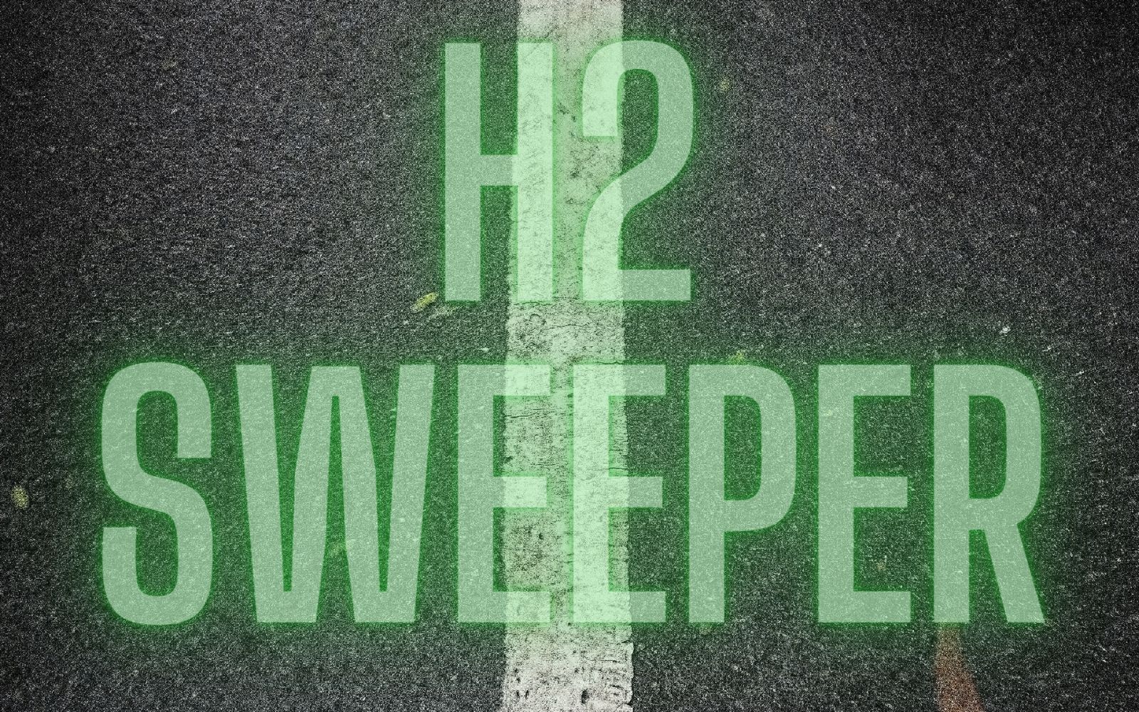 Green Machines new hydrogen sweeper - Hydrogen News