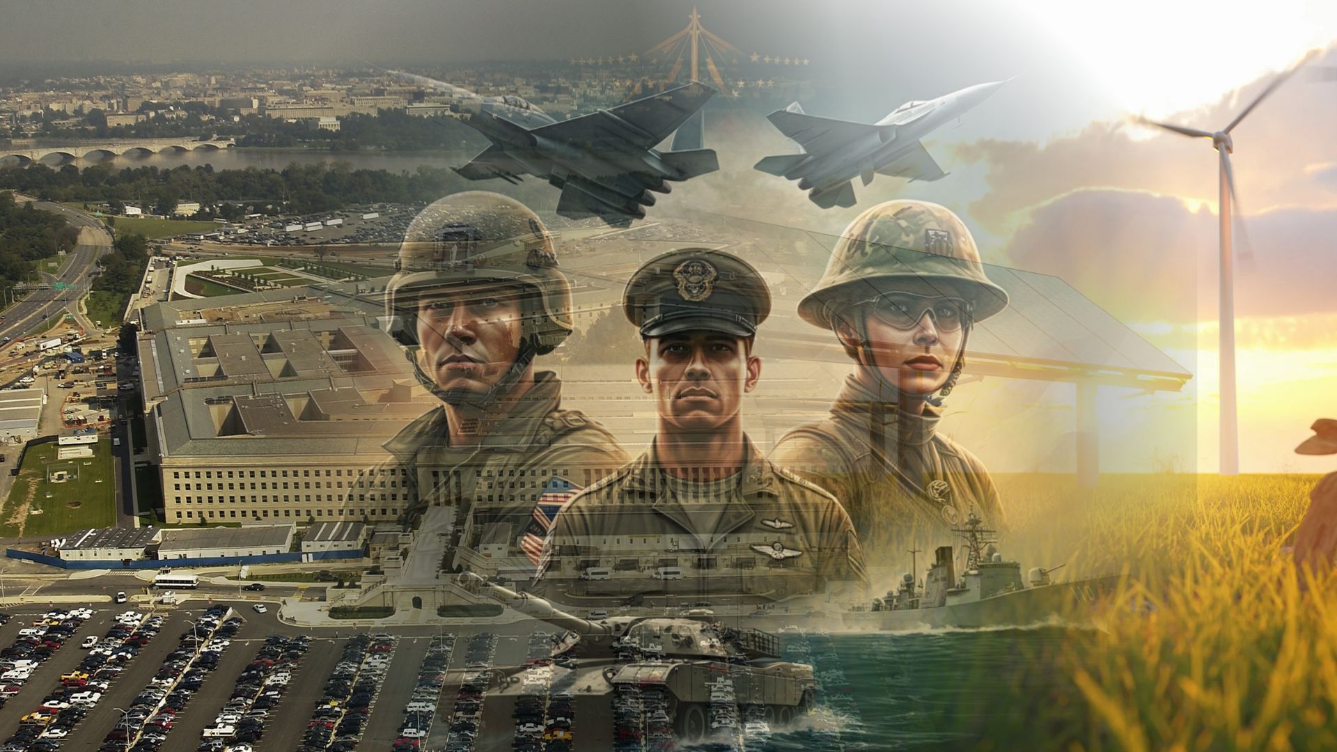 Military Applications for air and solar energy