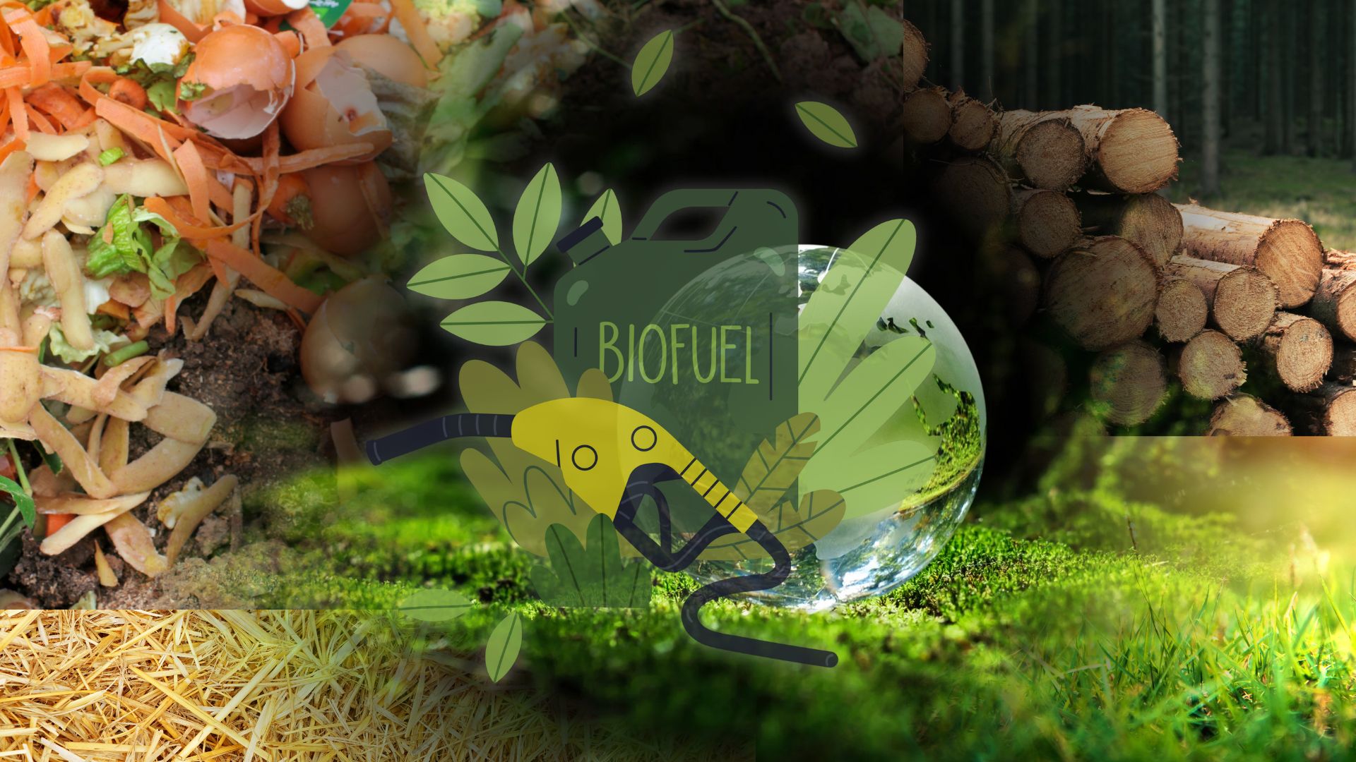 Green hydrogen second-generation biofuels