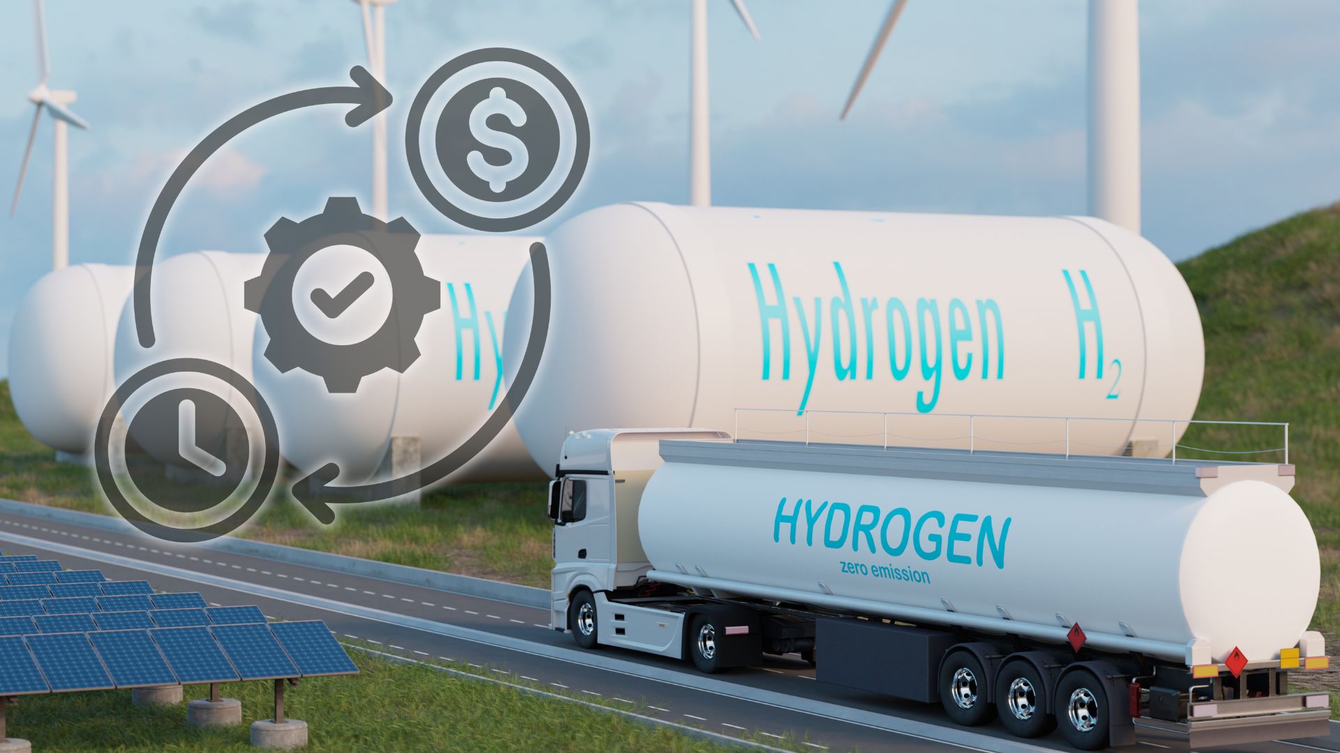 Safe and cost efficient hydrogen storage and transport