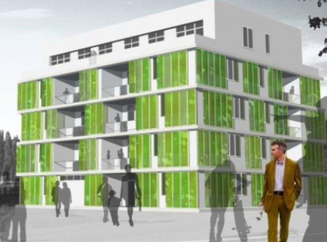 World's first algae-powered building called BIQ - Hydrogen Fuel News