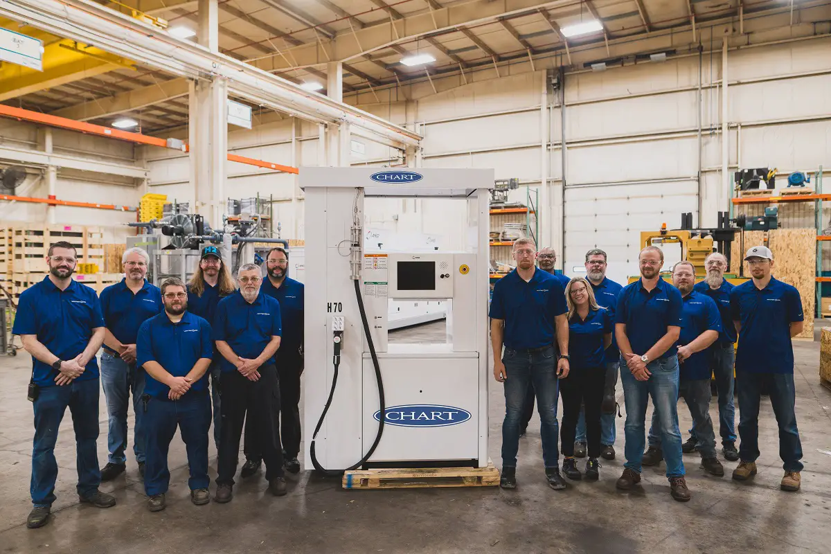 Chart receives first high-tech hydrogen fuel dispensers from ANGI - H2 News