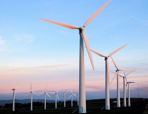 6 new wind farms and a geothermal energy plant