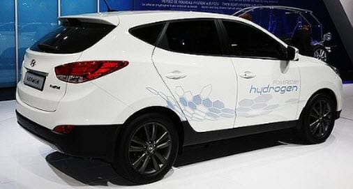 Hyundai Tucson ix35 hydrogen powered car Hyundai Tucson ix35 hydrogen powered car