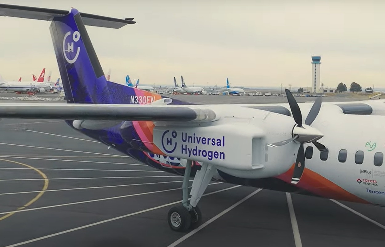 Universal Hydrogen secures 250th hydrogen aircraft product order - H2 News